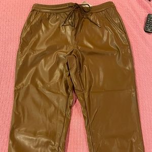 A New Day (Target) faux leather joggers